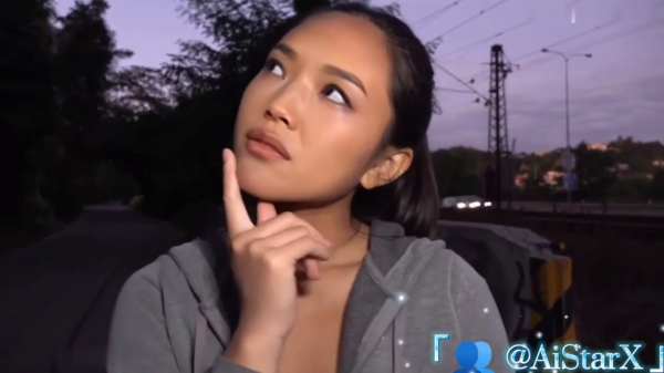 AI换脸舒淇 被搭讪一点小费 路边开啪